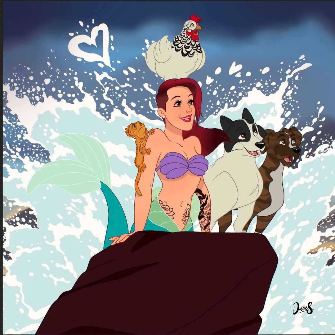 Tawnie the Neuro Mermaid